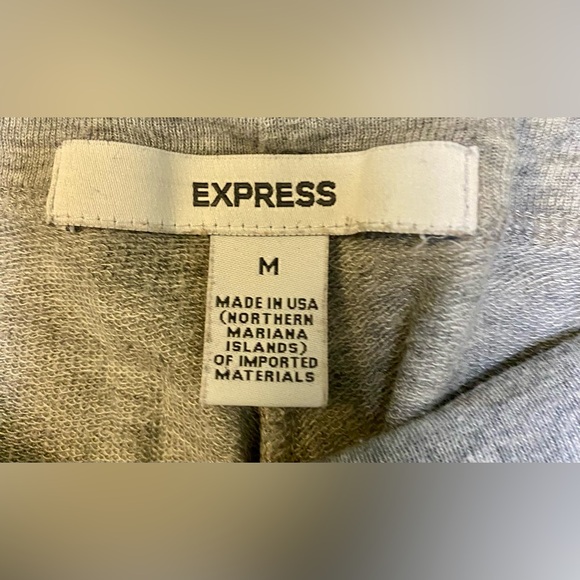 EXPRESS FOLD OVER TOP YOGA PANTS - Picture 4 of 7